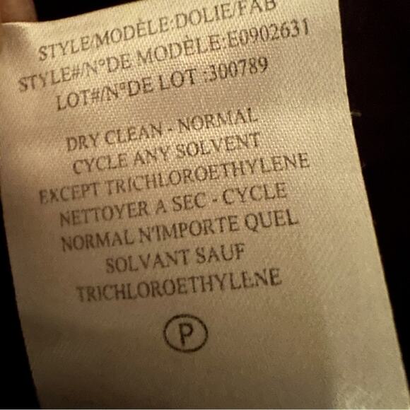 Theory Silk Dolie Colorblock High-Low Maxi Long Minimalist Evening Dress Size 2 - Picture 11 of 15